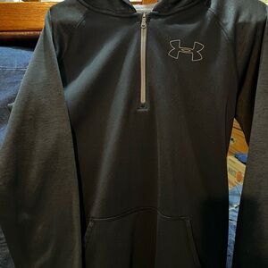 Under Armour Charcoal and Gray Athletic Jacket